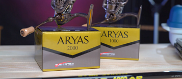 Безынерционная рыболовная катушка из NCRT для джига и ультралайта: Tubertini Aryas 2000 и 1000